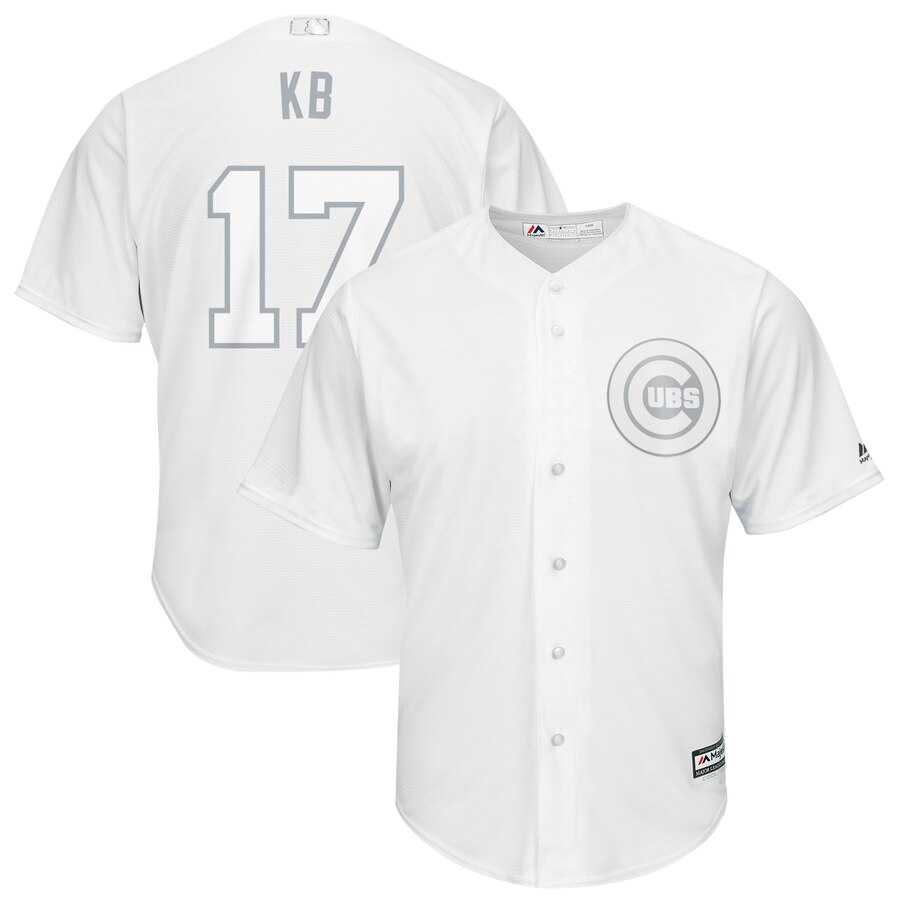 Cubs 17 Kris Bryant KB White 2019 Players' Weekend Player Jersey Dzhi,We sell and wholesale Cubs 17 Kris Bryant KB White 2019 Players' Weekend Player Jersey Dzhi on line form chian!